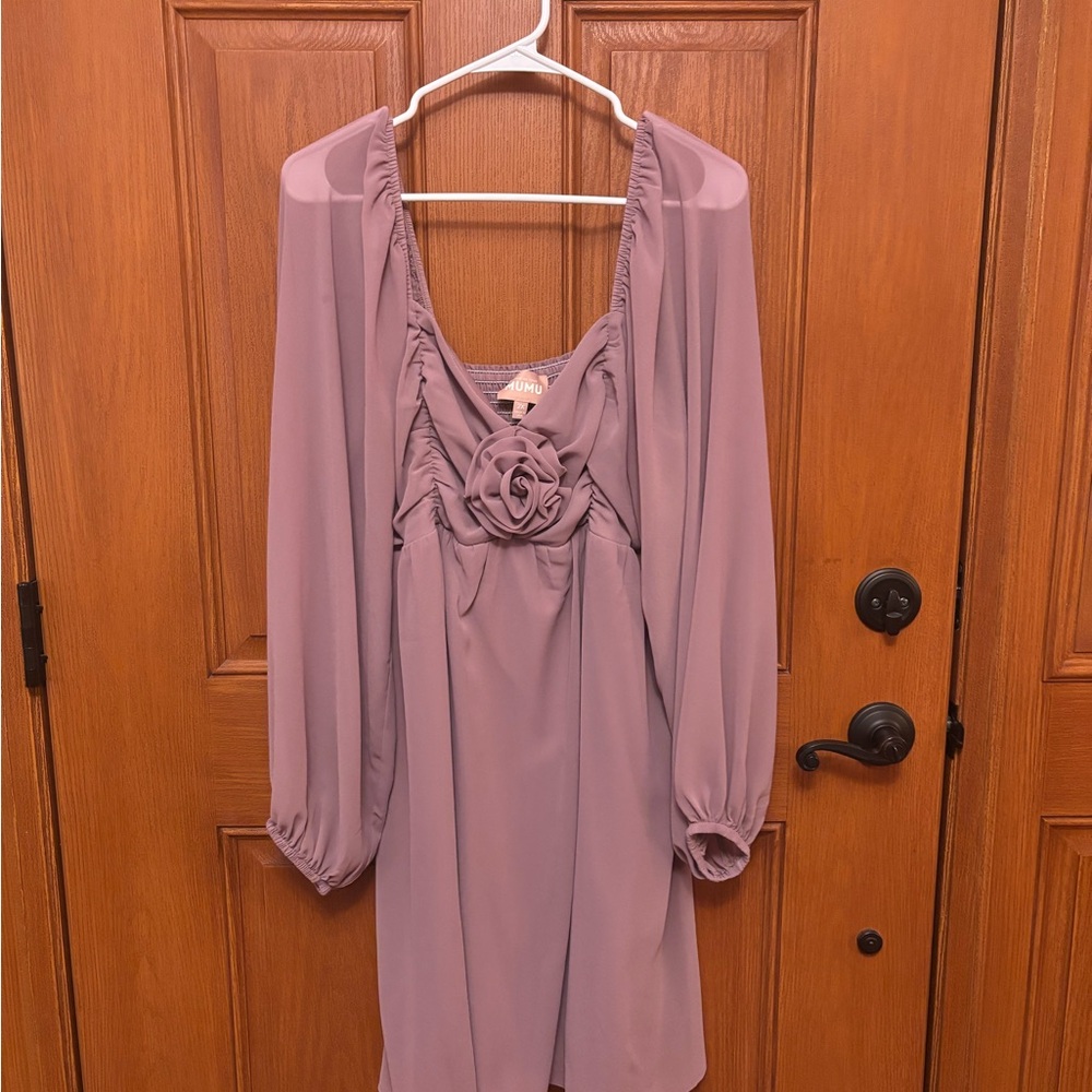 Show Me Your MuMu Mauve Dress